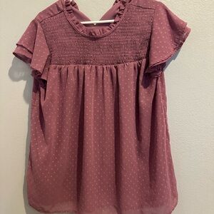 Women’s blouse Mauve size L